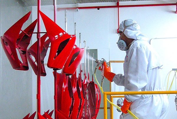 ニッテイの塗装ブースの製品画像