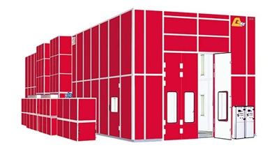 アイペックの塗装ブースの製品画像2